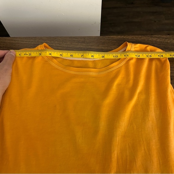 Lululemon dye Orange Sleeveless Top 12 - Picture 6 of 9